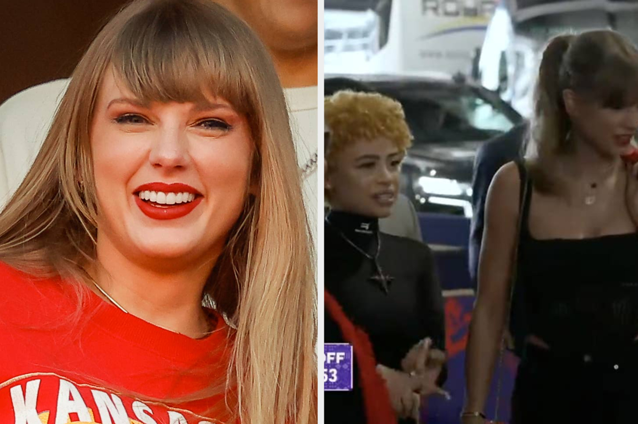 Taylor Swift Rolled Up To Super Bowl LVIII With Ice Spice And Blake
Lively