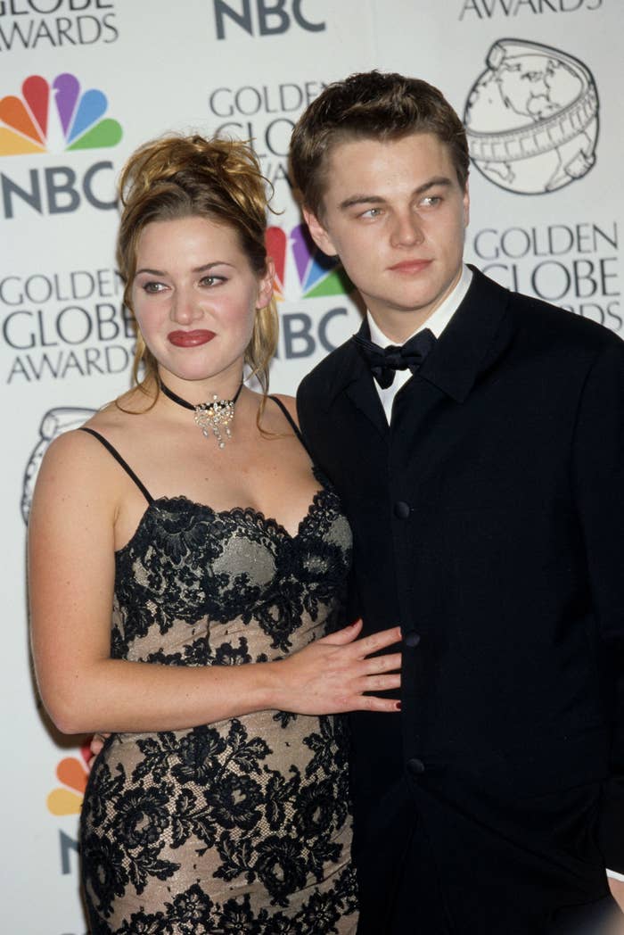 Kate and Leo on the red carpet