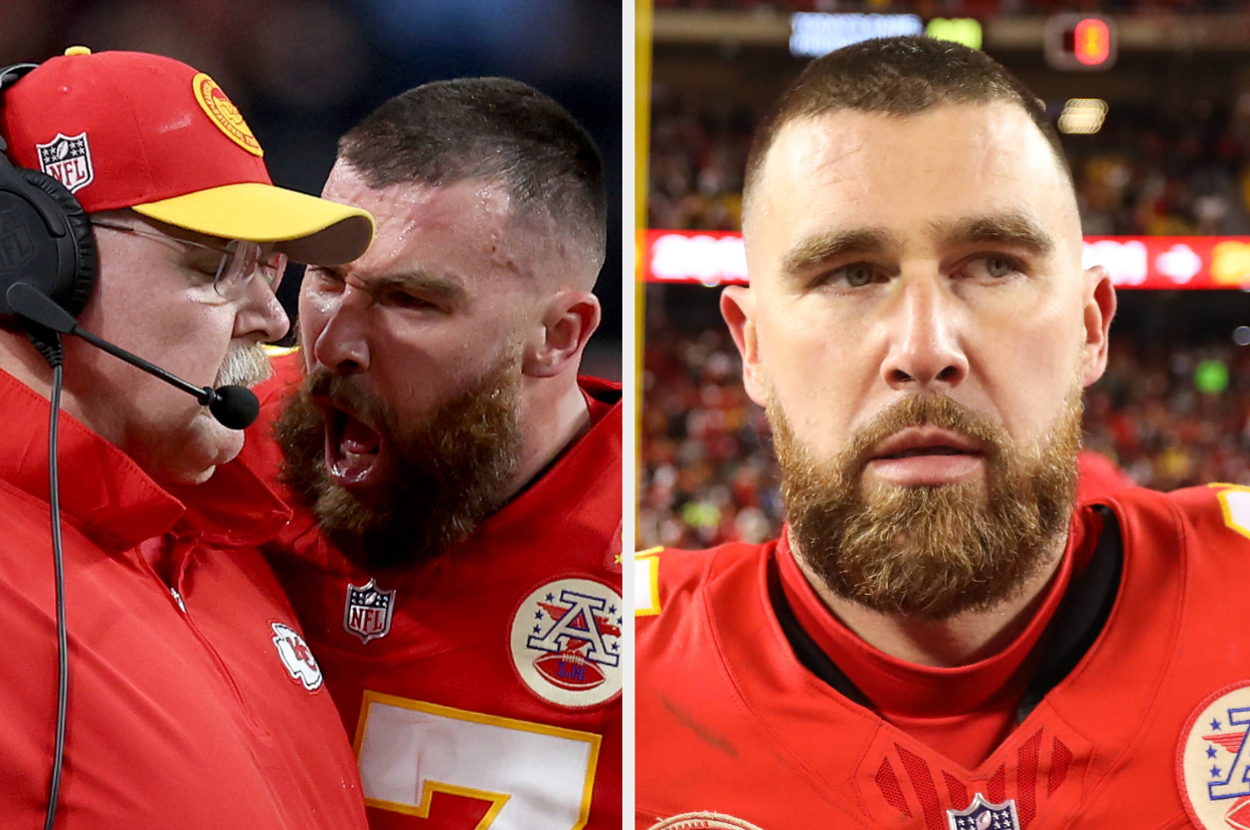 Travis Kelce Has Been Accused Of Throwing A “Tantrum” And Acting Like A “Petulant Child” After He Screamed At His Coach During The Super Bowl
