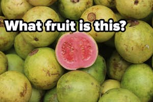 what fruit is this? over a picture of guava