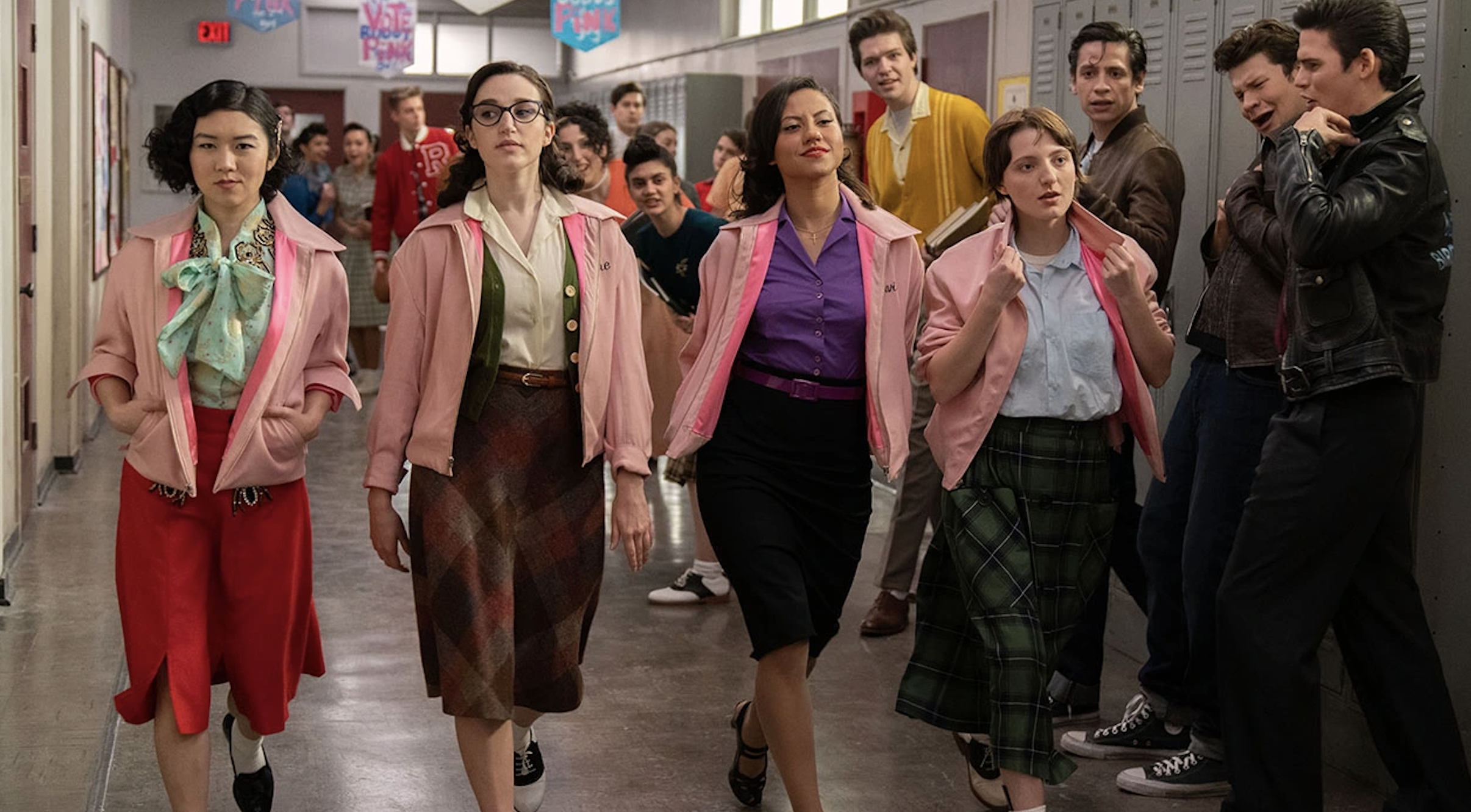 Screenshot from &quot;Grease: Rise of the Pink Ladies&quot;
