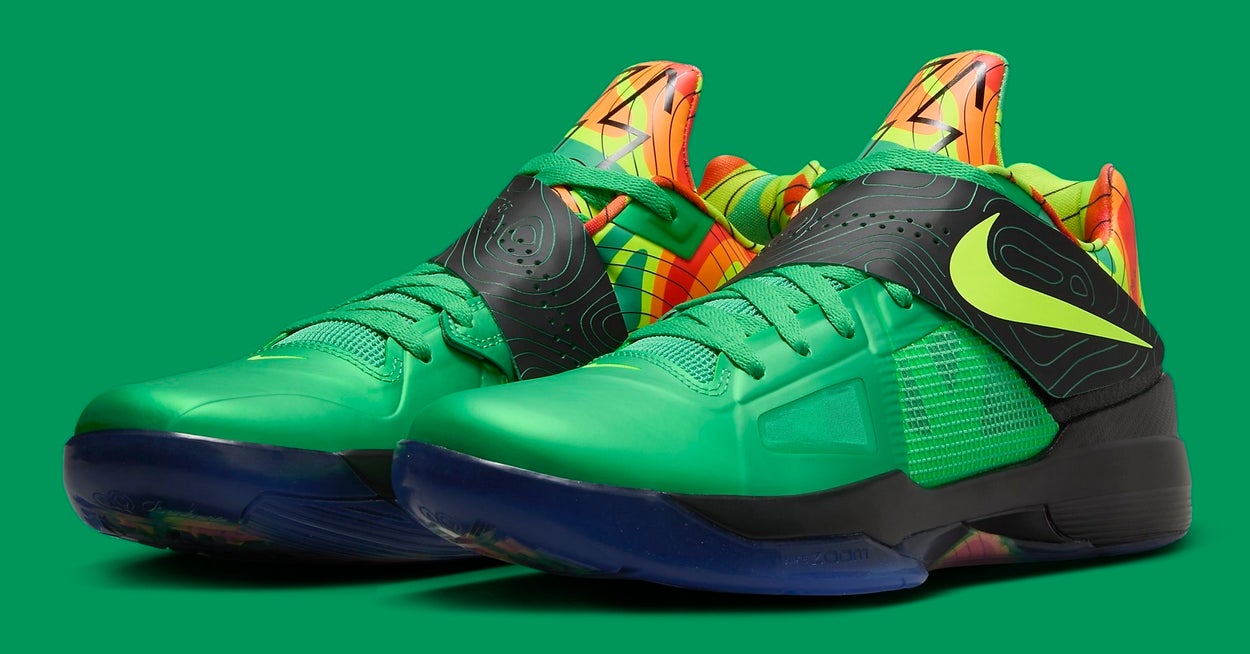 Official Look at the 'Weatherman' Nike KD 4 Retro
