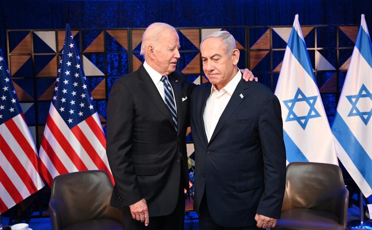 President Biden with Israeli Prime Minister Benjamin Netanyahu