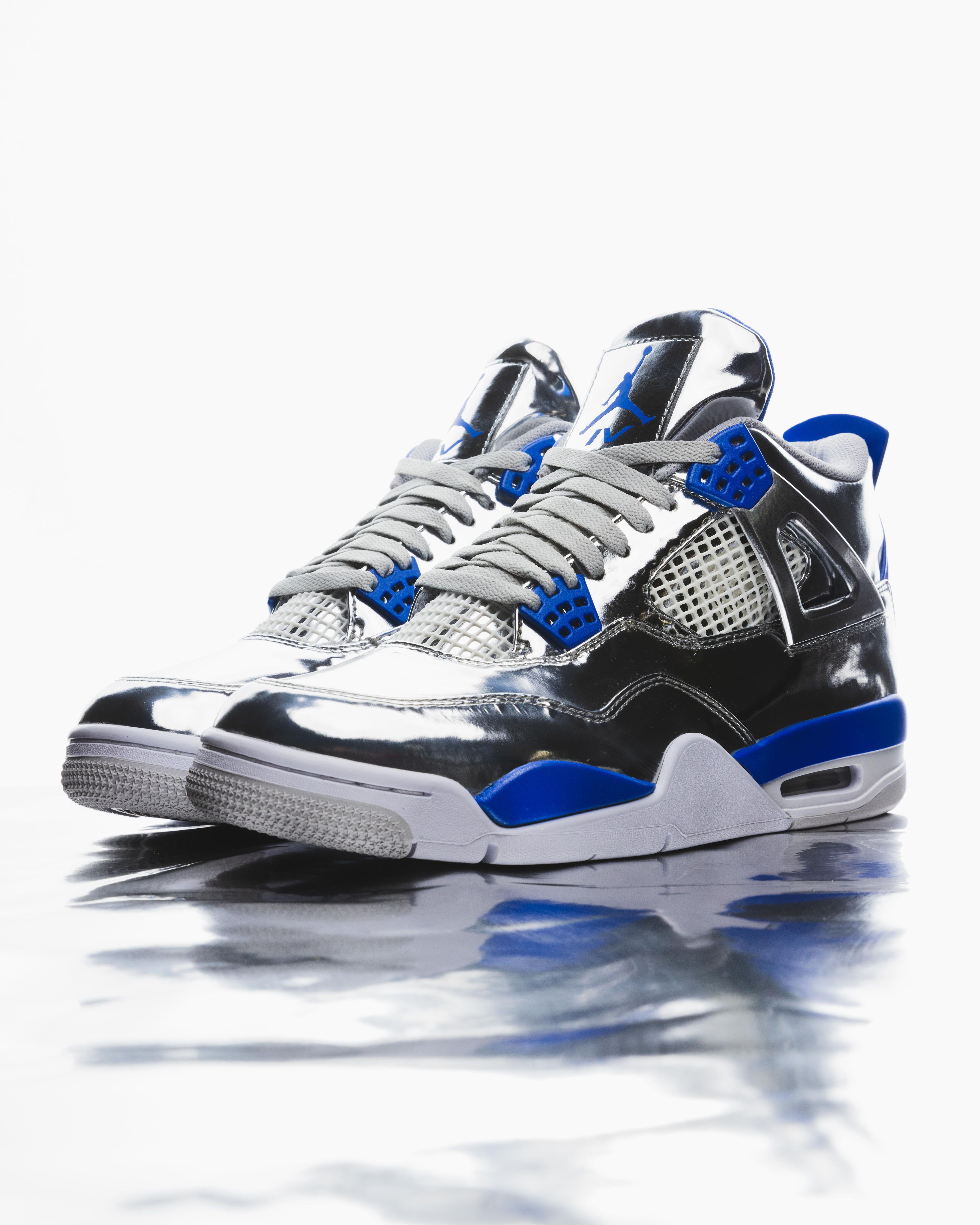 Usher Performs at Super Bowl LVIII in Chrome Air Jordan 4