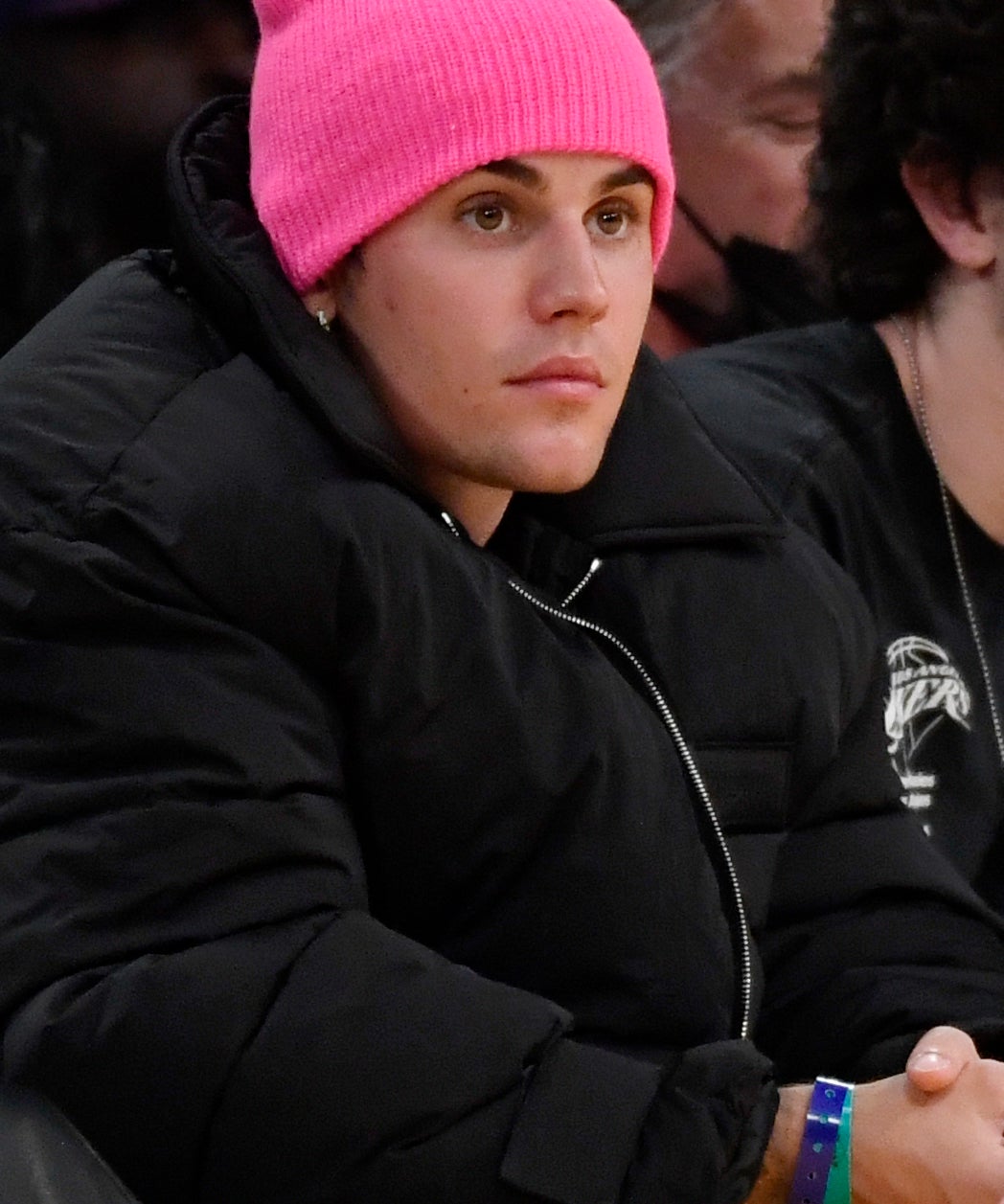Closeup of Justin Bieber