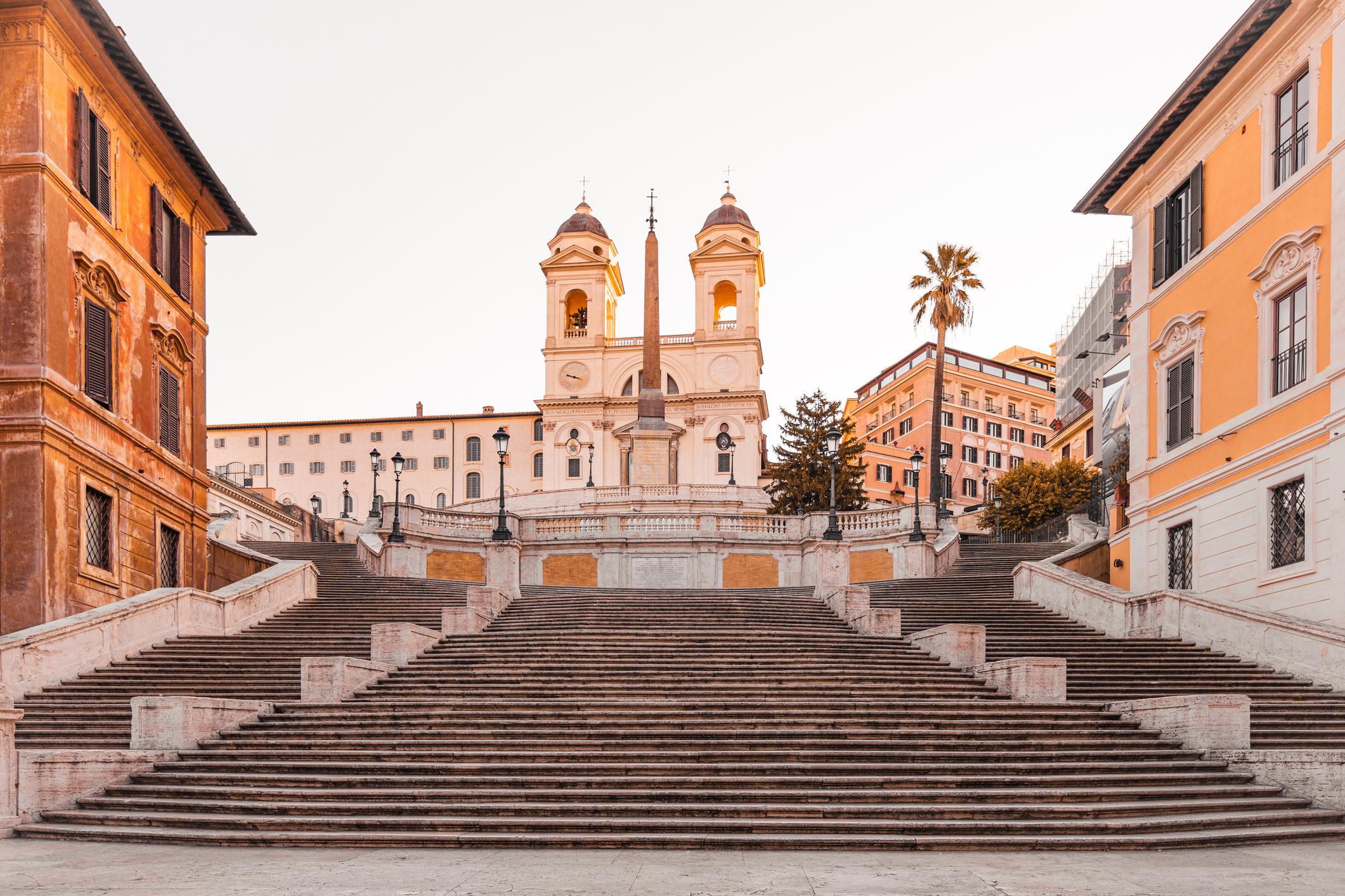 the spanish steps in rome
