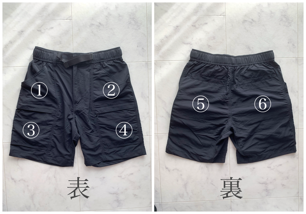 UNIQLO（ユニクロ）のおすすめボトムス「ギアショーツ」