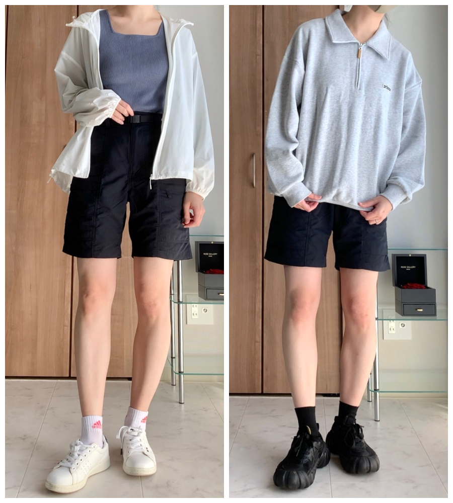 UNIQLO（ユニクロ）のおすすめボトムス「ギアショーツ」