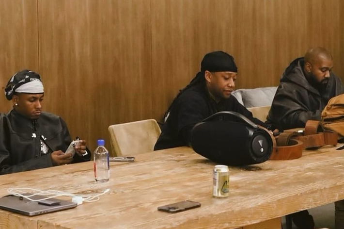 rich, ty, and ye at a table
