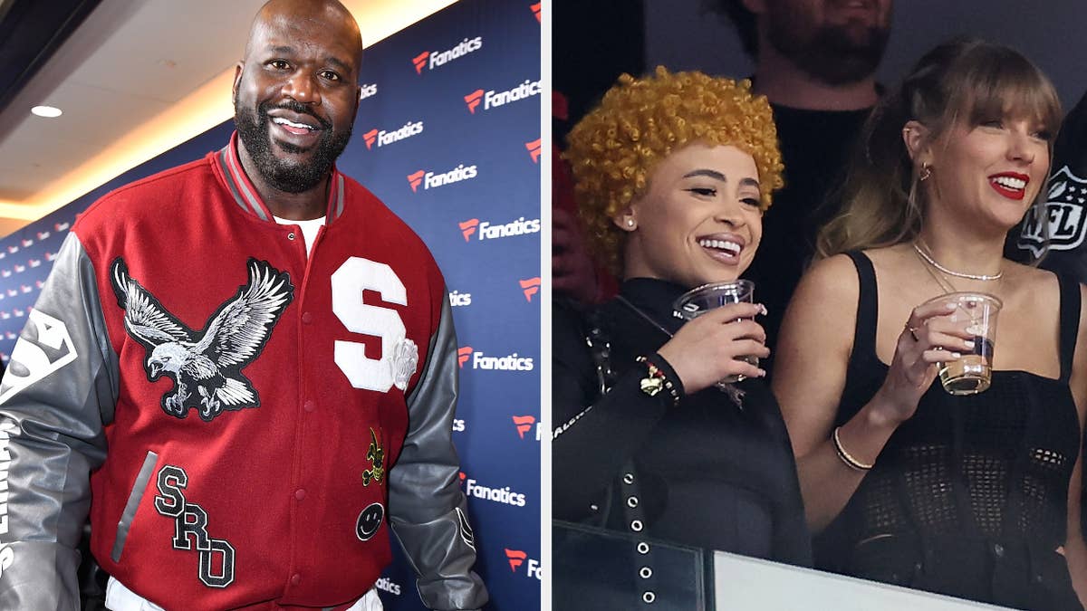 Shaq also gifted Swift a $4,500 Judith Leiber bag, which was customized to include Travis Kelce’s jersey number 87.