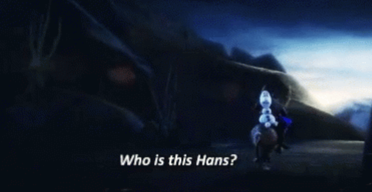 &quot;Who is this Hans?&quot;