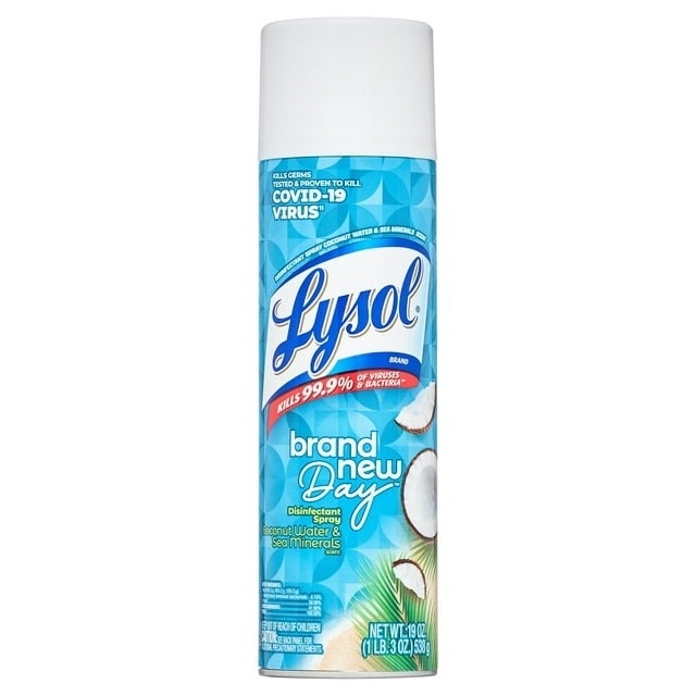 the can of Lysol