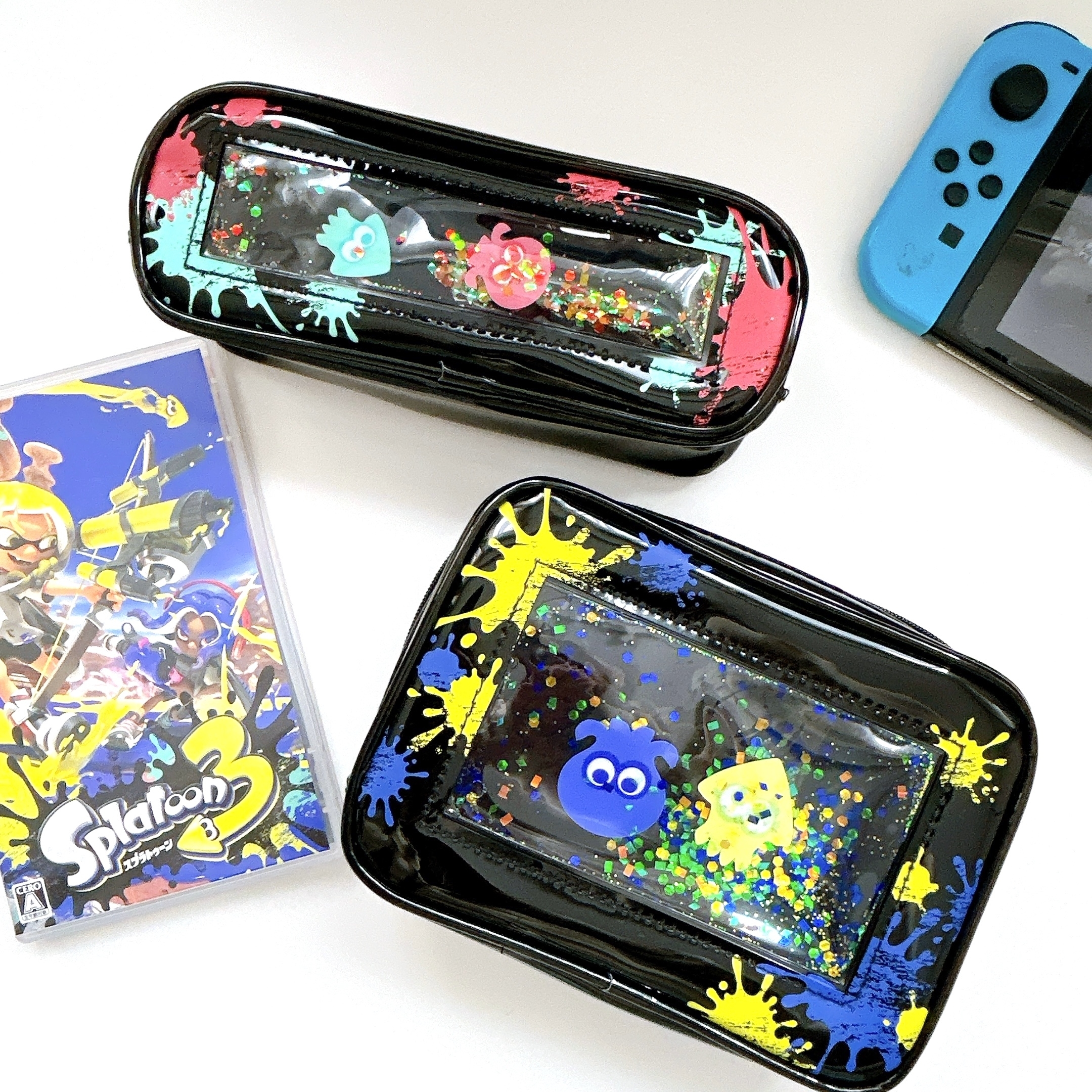 本日限定出品　Nintendo Switch　スプラデザインのケース付 Amazon.co.jp: 【任天堂純正品】Nintendo Switchキャリングケース