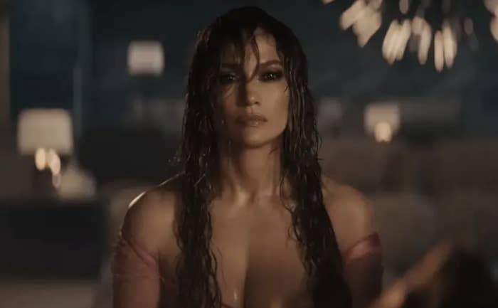 Closeup of Jennifer Lopez