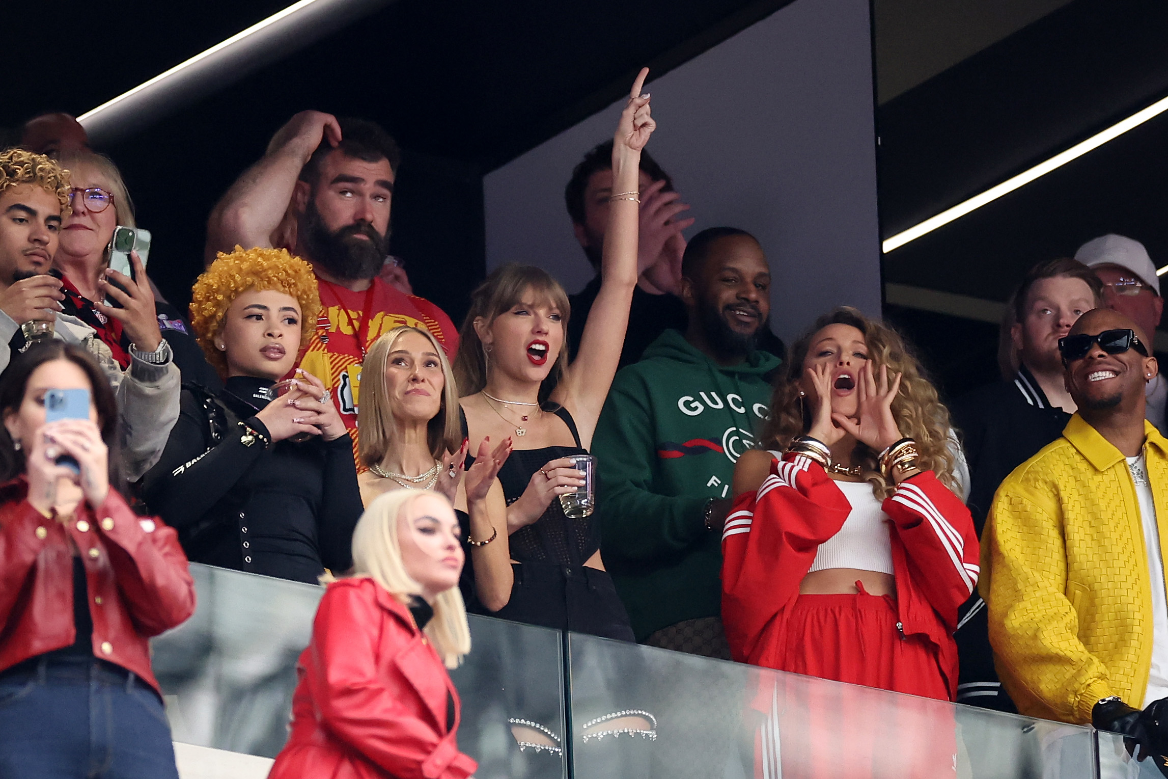 Ice Spice, Taylor Swift, Blake Lively, and more at the Super Bowl