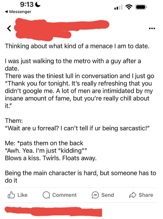 "but someone has to do it"