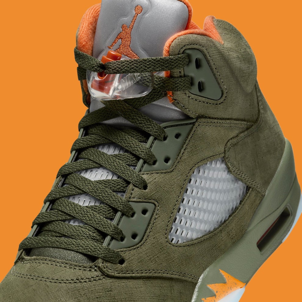 jordan 5 army green