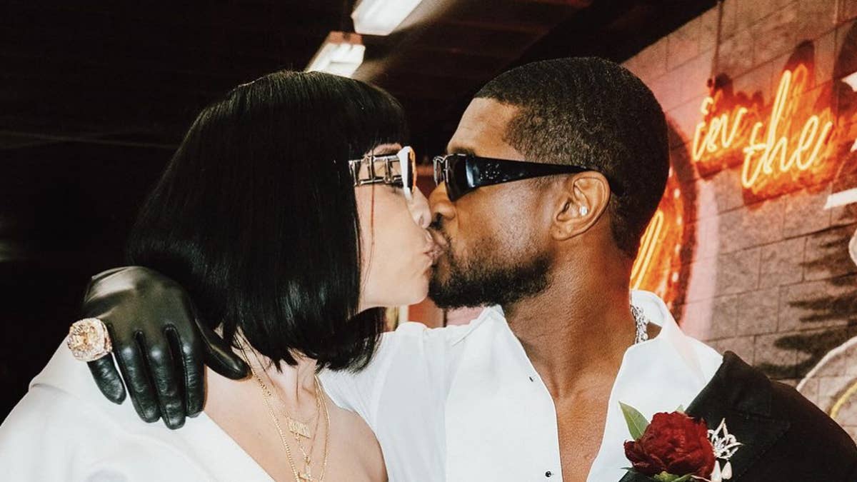 Usher and his longtime partner, Jennifer Goicoechea finally tied the knot .