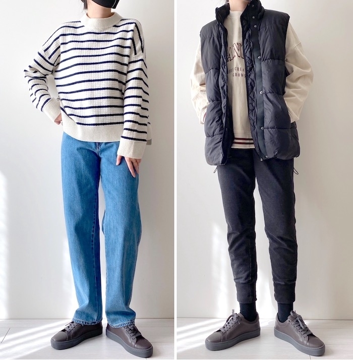 GU(ジーユー)のおすすめシューズ「リアルレザースニーカー」