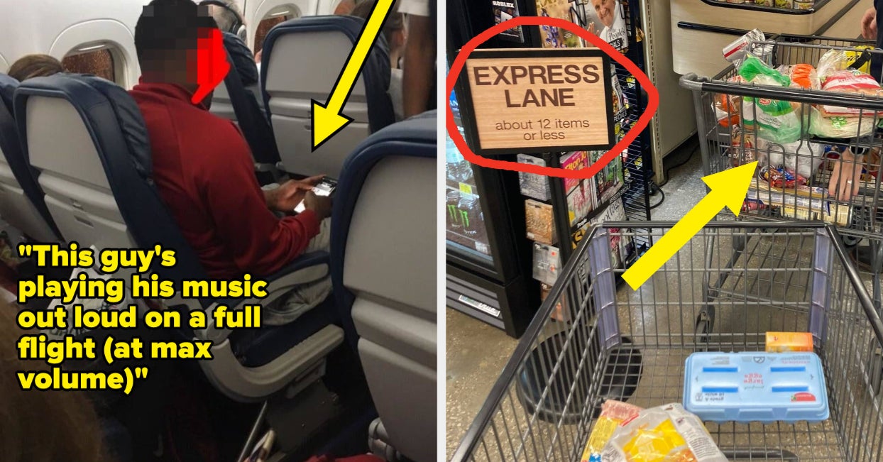 16 Disrespectful Things People Do In Public All The Time