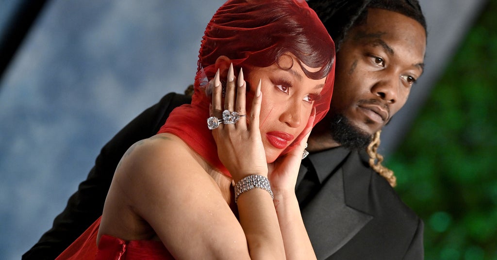 Cardi B and Offset Seen Together on Valentine's Day Amid Separation