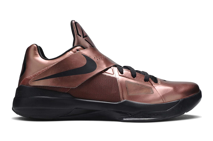Nike KD 4 Christmas Copper Release Date FZ5913-800 Profile