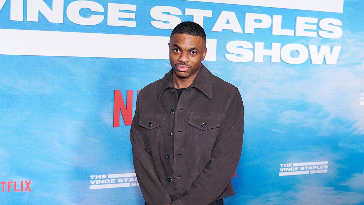 The rapper was quizzed on how to survive a series of daily problems similar to how his new Netflix series 'The Vince Staples Show' plays out.