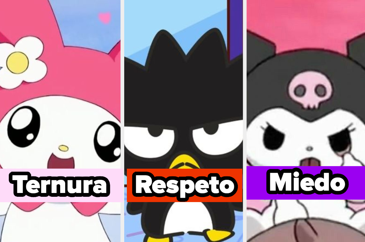 ¿Transmite ternura, mido o respeto?  descubre con tus personajes favoritos de Sanrio
