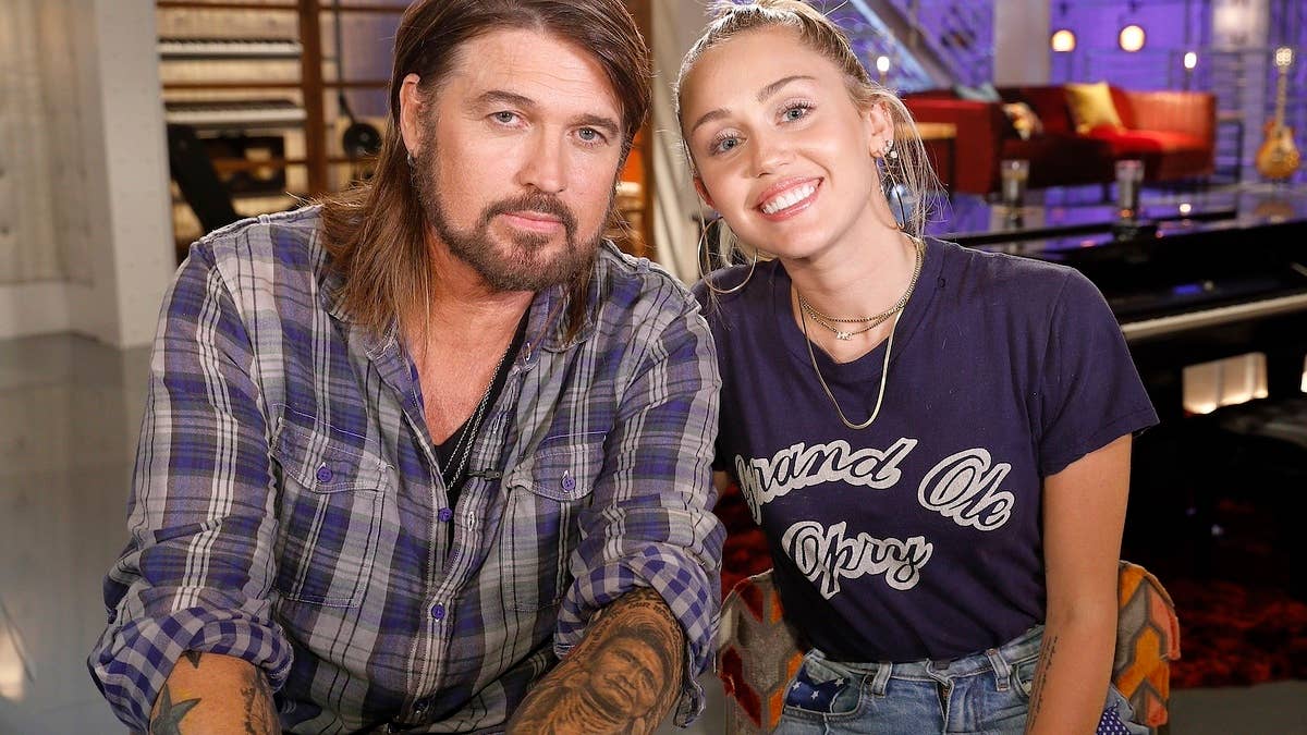 It appears as if Miley wants nothing to do with her father.