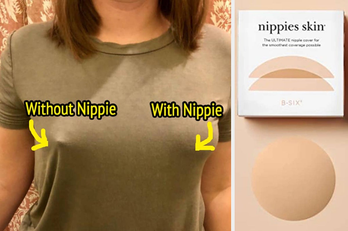  COOMFY Nipple Covers for Women Reusable - Nipple Pasties with  Travel Case - Sticky Adhesive Silicone Nipple covering thin Classic Styling  Kit Champagne : Clothing, Shoes & Jewelry