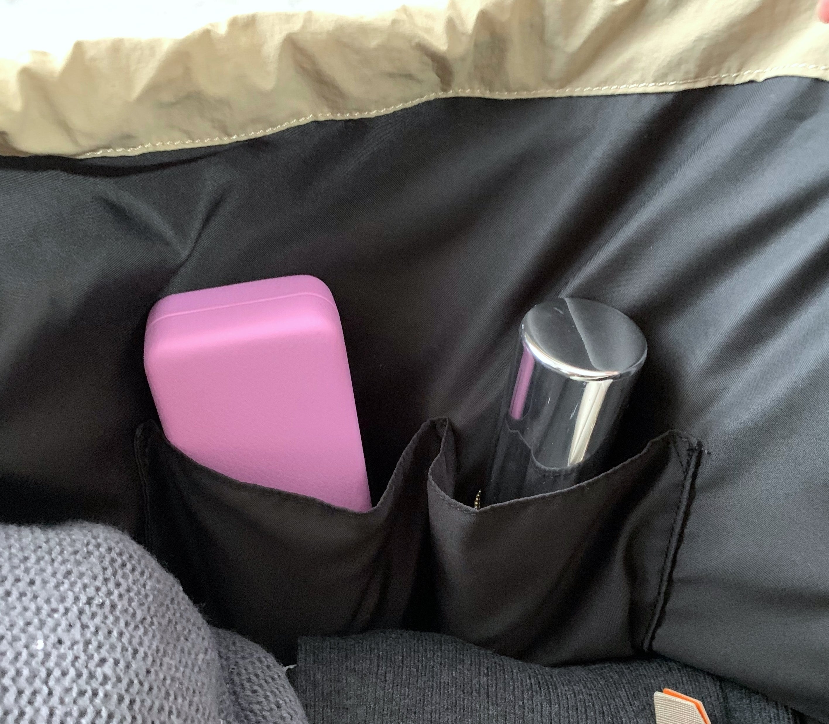 しまむらのおすすめのレディースアイテム「MU 巾着BIGトート（4Makes）」