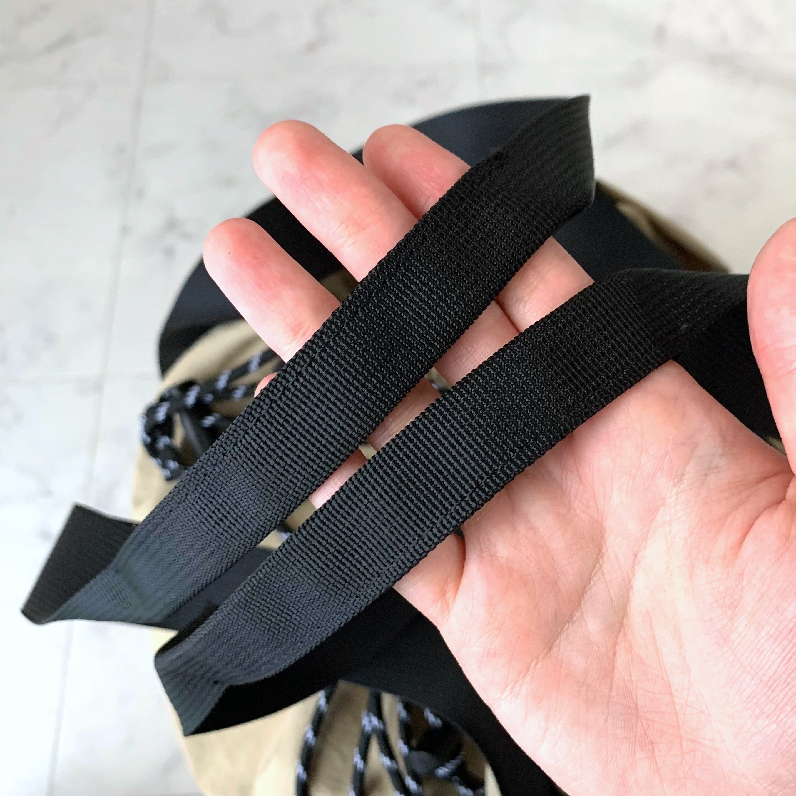 しまむらのおすすめのレディースアイテム「MU 巾着BIGトート（4Makes）」