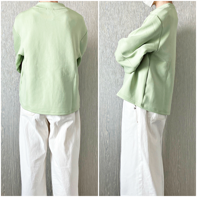 GU（ジーユー）のおすすめトップス「ボリュームスリーブプルオーバー（長袖）Z」