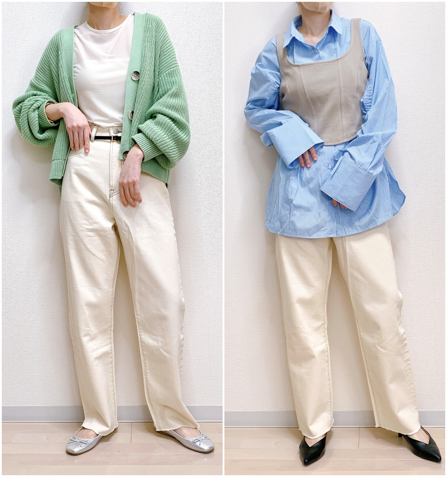 GU(ジーユー)のおすすめのレディースアイテム「2ピースビスチェレイヤードT(長袖)Q+E」