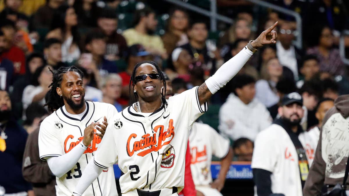 The rapper returned home to host the event at Houston's Minute Maid Park.