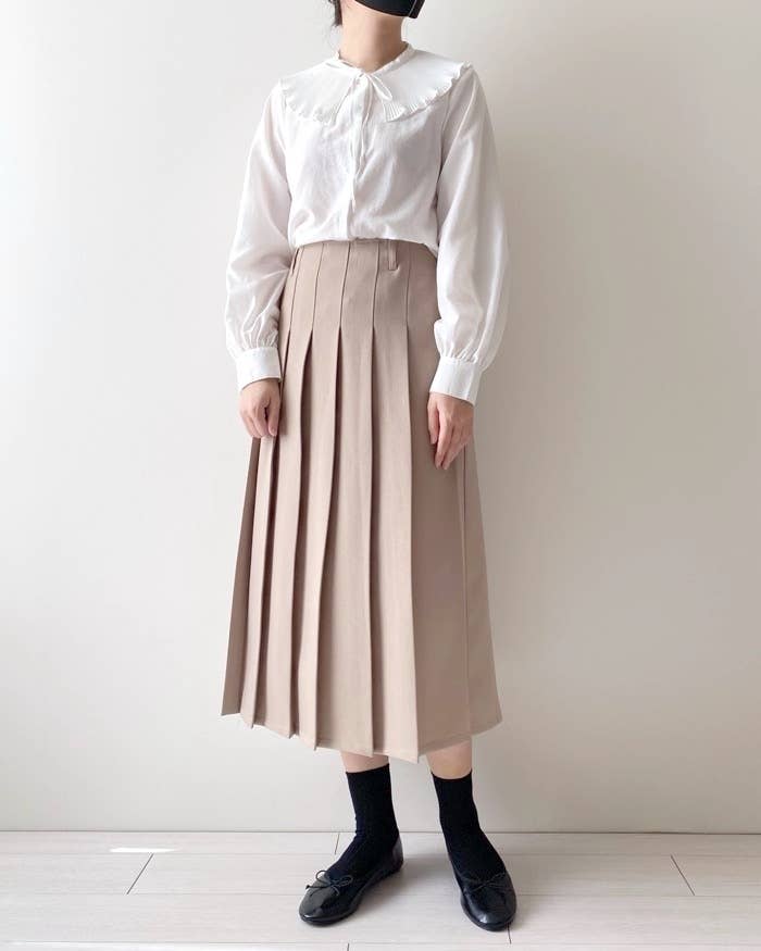 見つけた瞬間に叫んだ…！GUの「新作プリーツスカート」が天才的に 