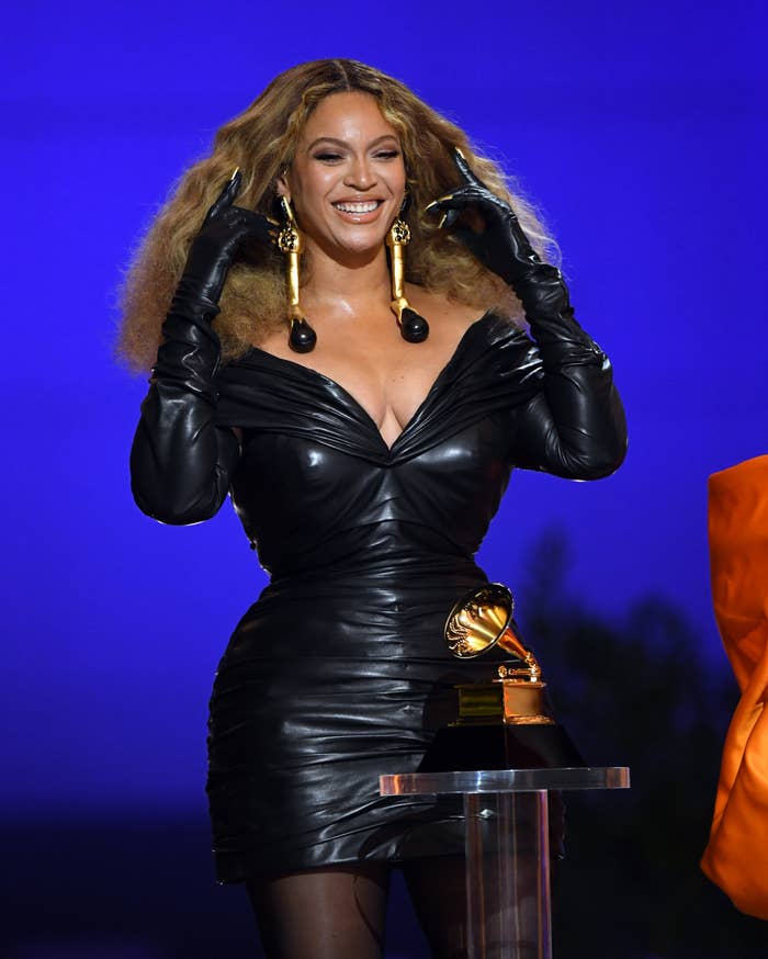 Beyoncé at the Grammys