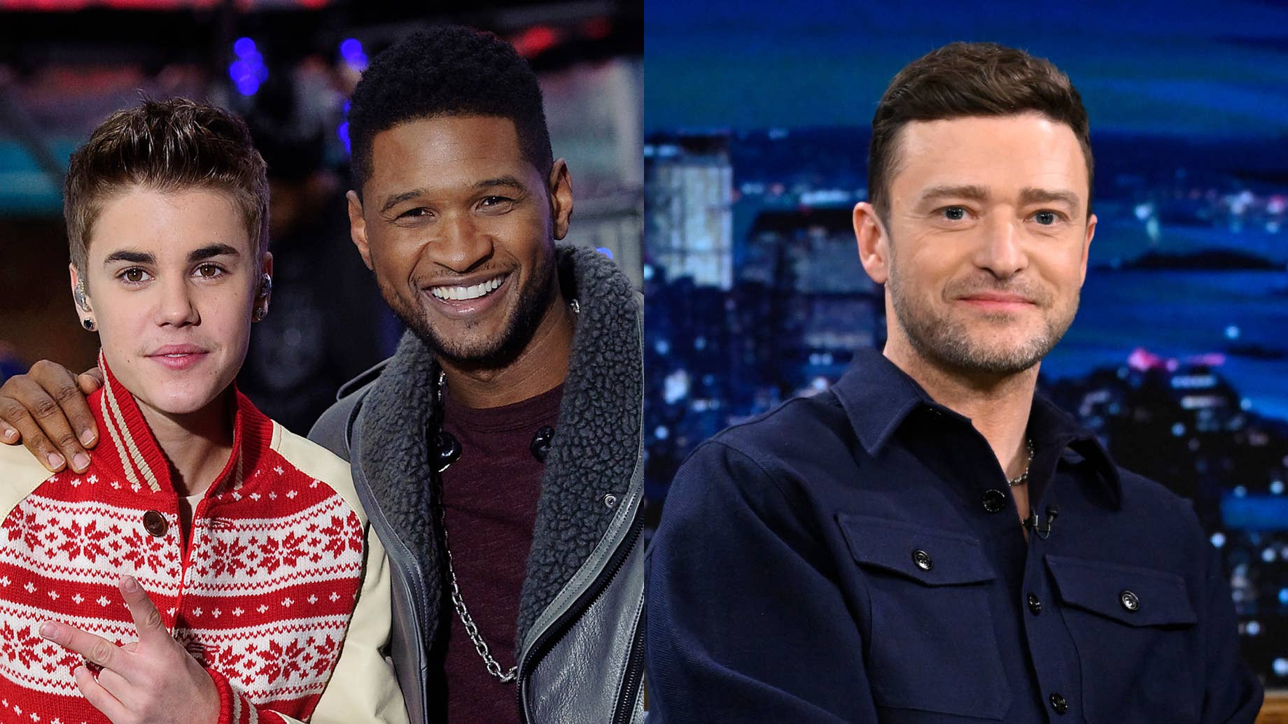 Usher Recalls 'Bidding War' With Justin Timberlake to Sign Justin(02)