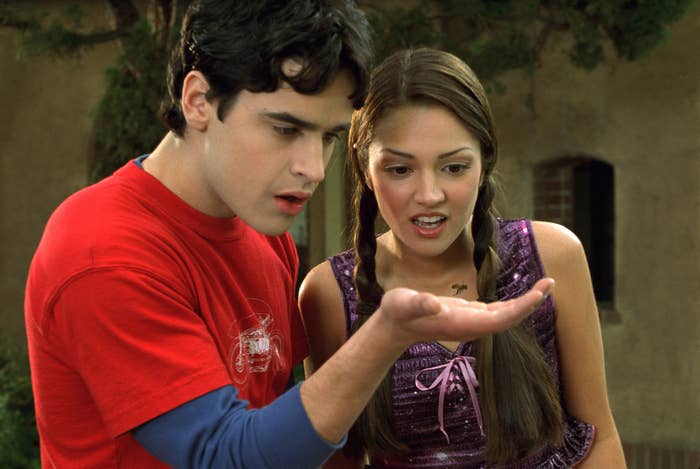 Jesse Bradford and Paula Garces in Clockstoppers