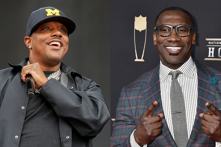 Mase performing, Shannon Sharpe at the 8th Annual NFL Honors
