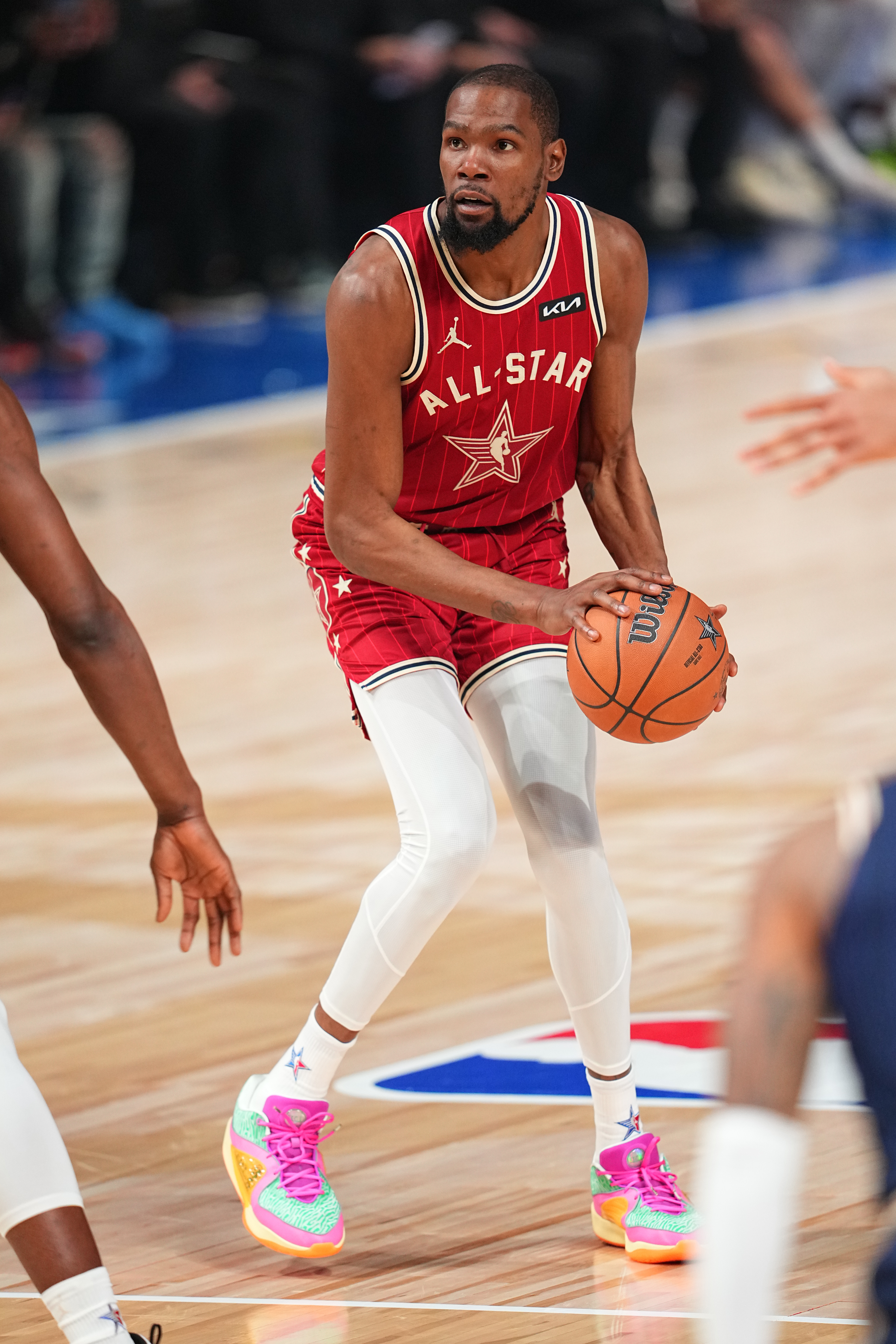 Kevin Durant wearing Nike KD 16 All-Star