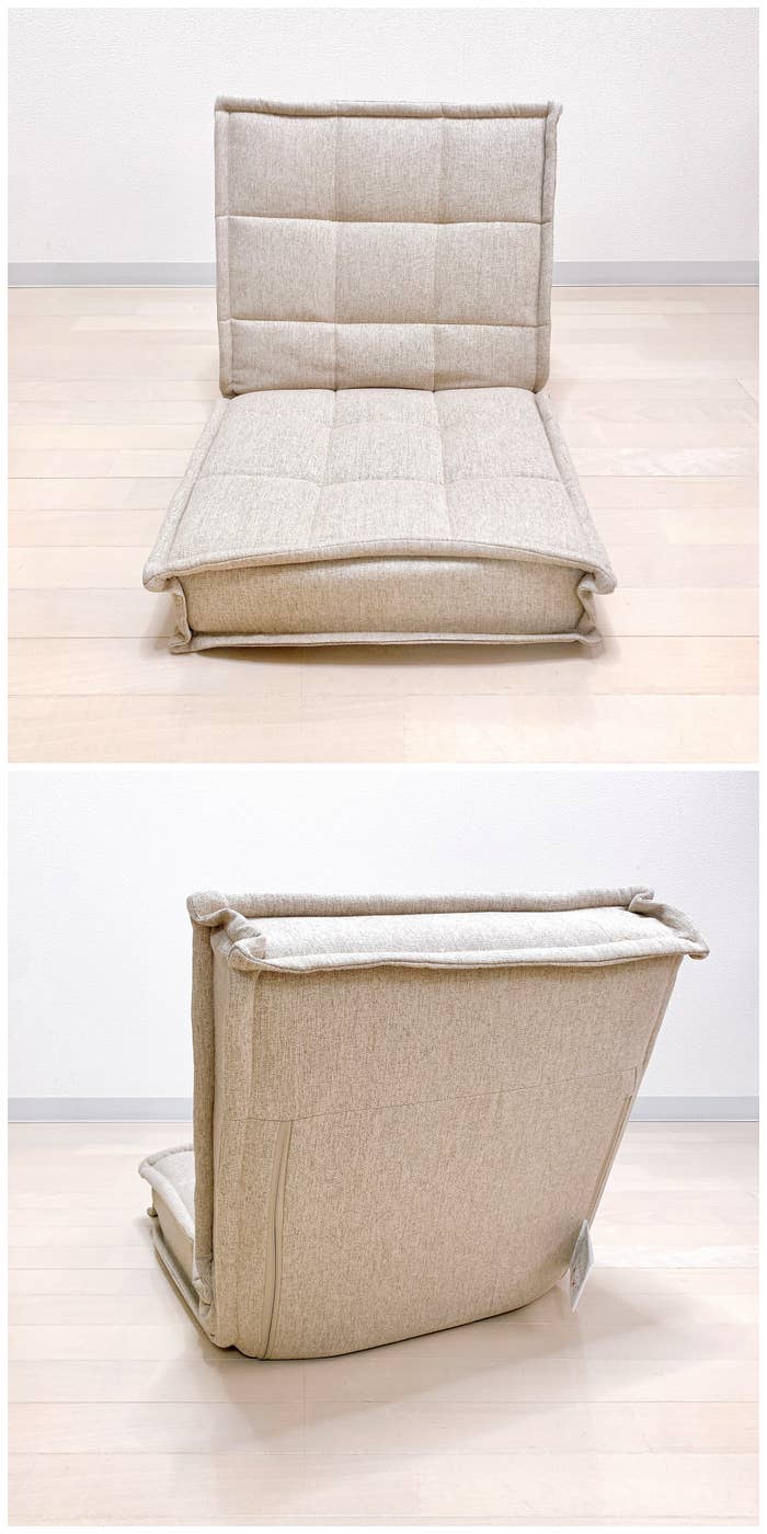 ニトリのおすすめの便利グッズ「コンパクト座椅子(LC-A02SQ BE)」