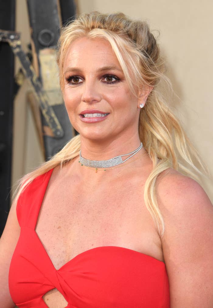 A close-up of Britney