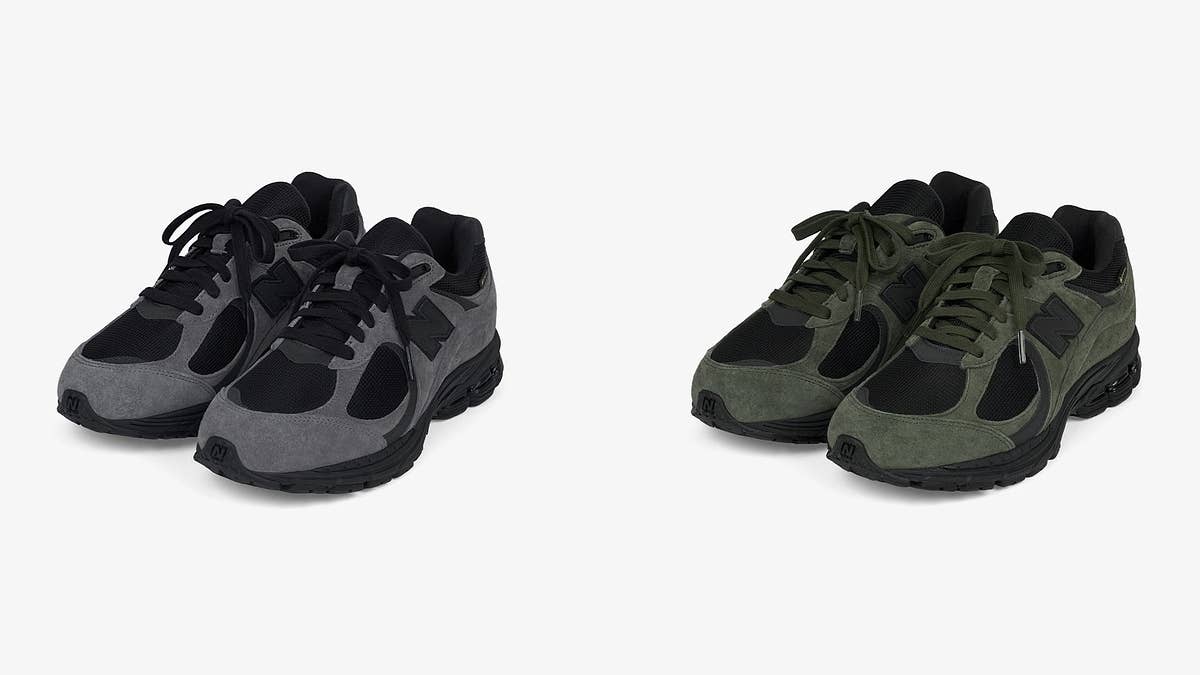 'Charcoal' and 'Pine' 2002Rs with Gore-Tex are dropping this month.