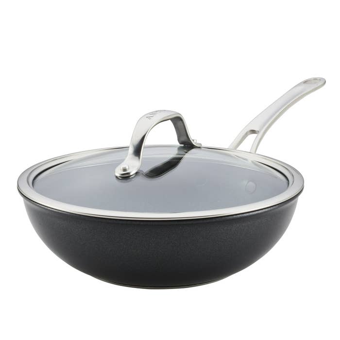 black steel nonstick wok