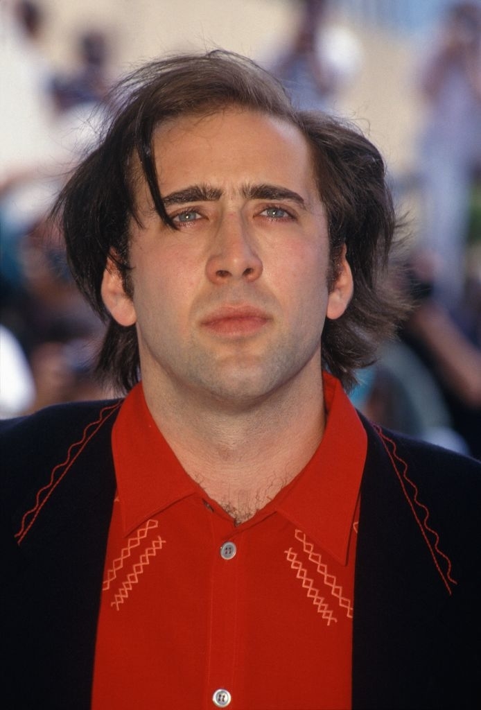 Closeup of Nicolas Cage