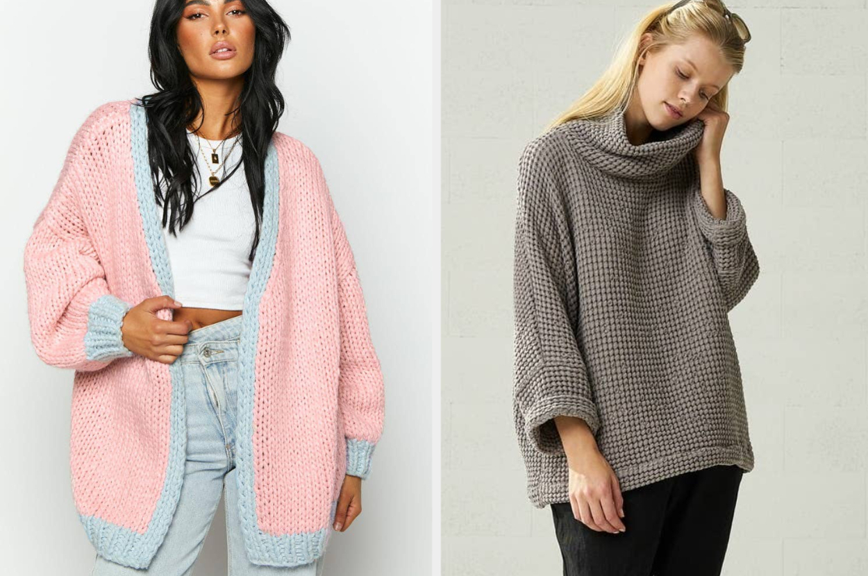 26 Long Sweaters That Pair Perfectly With Leggings