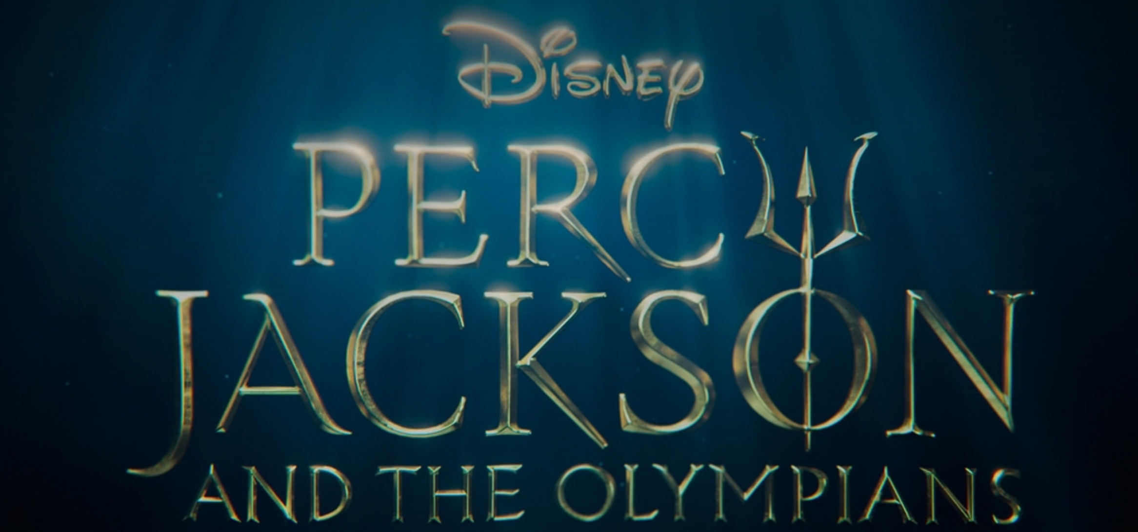 Title card for &quot;Percy Jackson and the Olympians&quot;