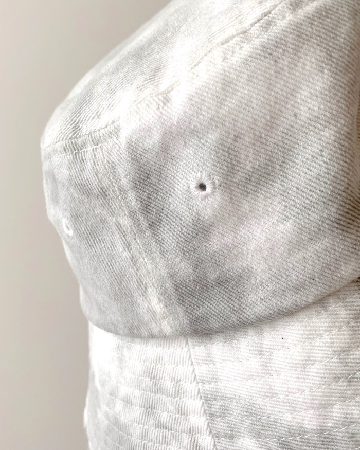 GUのオススメのハット「UVカットタイダイサファリハット+E」