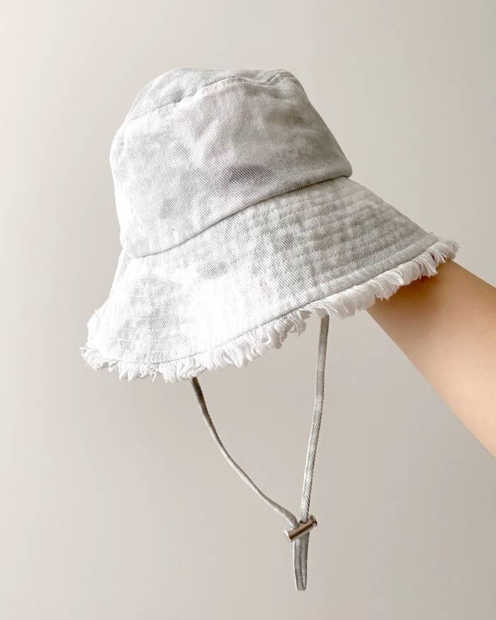 GUのオススメのハット「UVカットタイダイサファリハット+E」